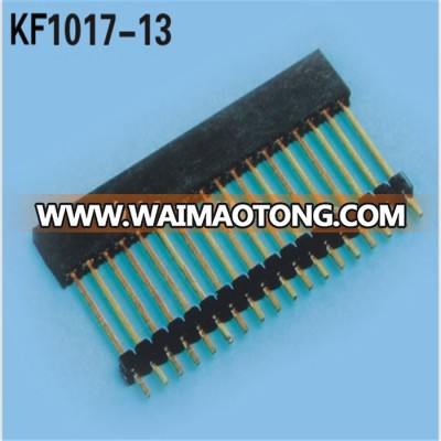 2.0mm board spaces female pin header long legs long pins