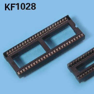 28pin/32pin/36pin/42pin/48pin/52pin/54pin/56pin/64pin Pitch 1.778mm Shrink Ic Socket Connector