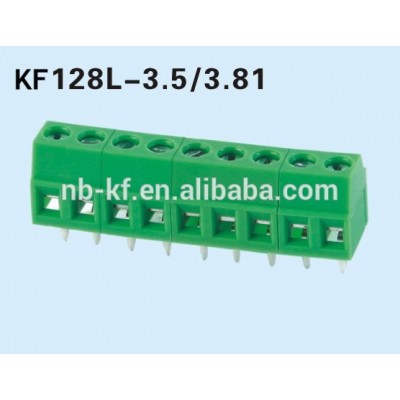 KF128L-3.5/3.81 PITCH 3.5/3.81mm ELECTRIC PCB SCREW TEMINAL BLOCK CONNECTOR