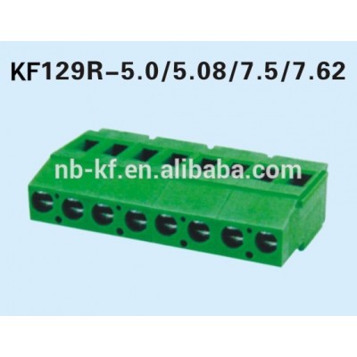 KF129R-5.0/5.08/7.5/7.62 PITCH 5.0/5.08/7.5/7.62mm ELECTRICAL PCB SCREW TEMINAL BLOCK