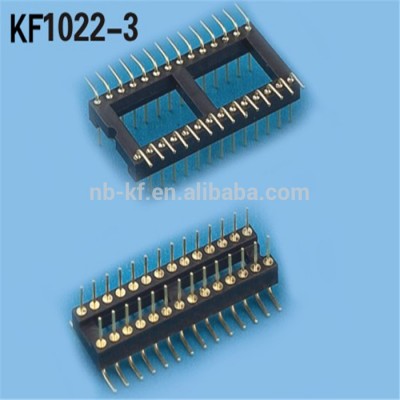 insulator socket connector female socket connector IC Socket connector 2.54mm pitch machine pin header smt