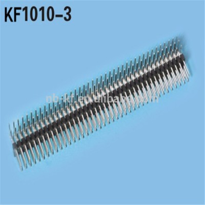 2.54mm three 3 row right angle pin header