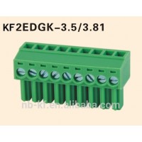 plug-in terminal block connector pitch3.5/3.81mm