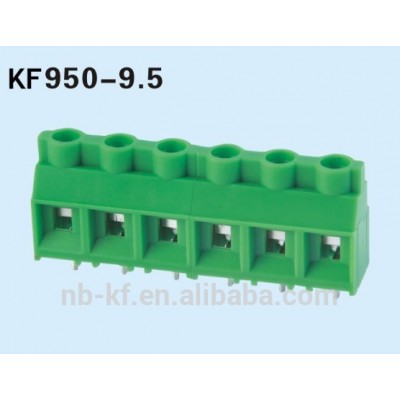 pcb screw terminal block pitch9.5mm connector