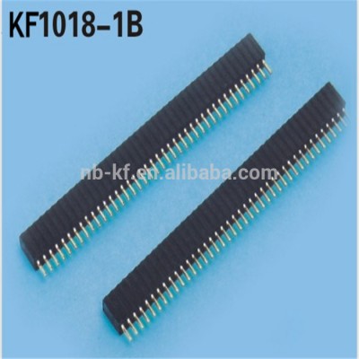 single row female header S/T 1*40PIN pitch 1.27mm H=4.6